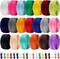 60 Yards 20 Pcs Sewing Zippers Bulk #5 Nylon Coil Zippers Assorted Zipper for Sewing with 200 Zipper Sliders for DIY Tailor Sewing Crafts Supplies (20 Color)